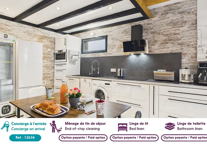 Maison Moderne - Jardin - Pour 8 Adultes 1 Enfant Дом отдыха *