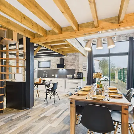Maison Moderne - Jardin - Pour 8 Adultes 1 Enfant