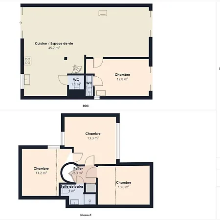 Feriehus Maison Moderne - Jardin - Pour 8 Adultes 1 Enfant Longeville-sur-Mer